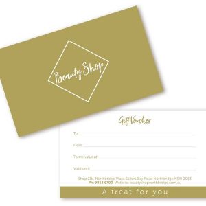 Gift vouchers